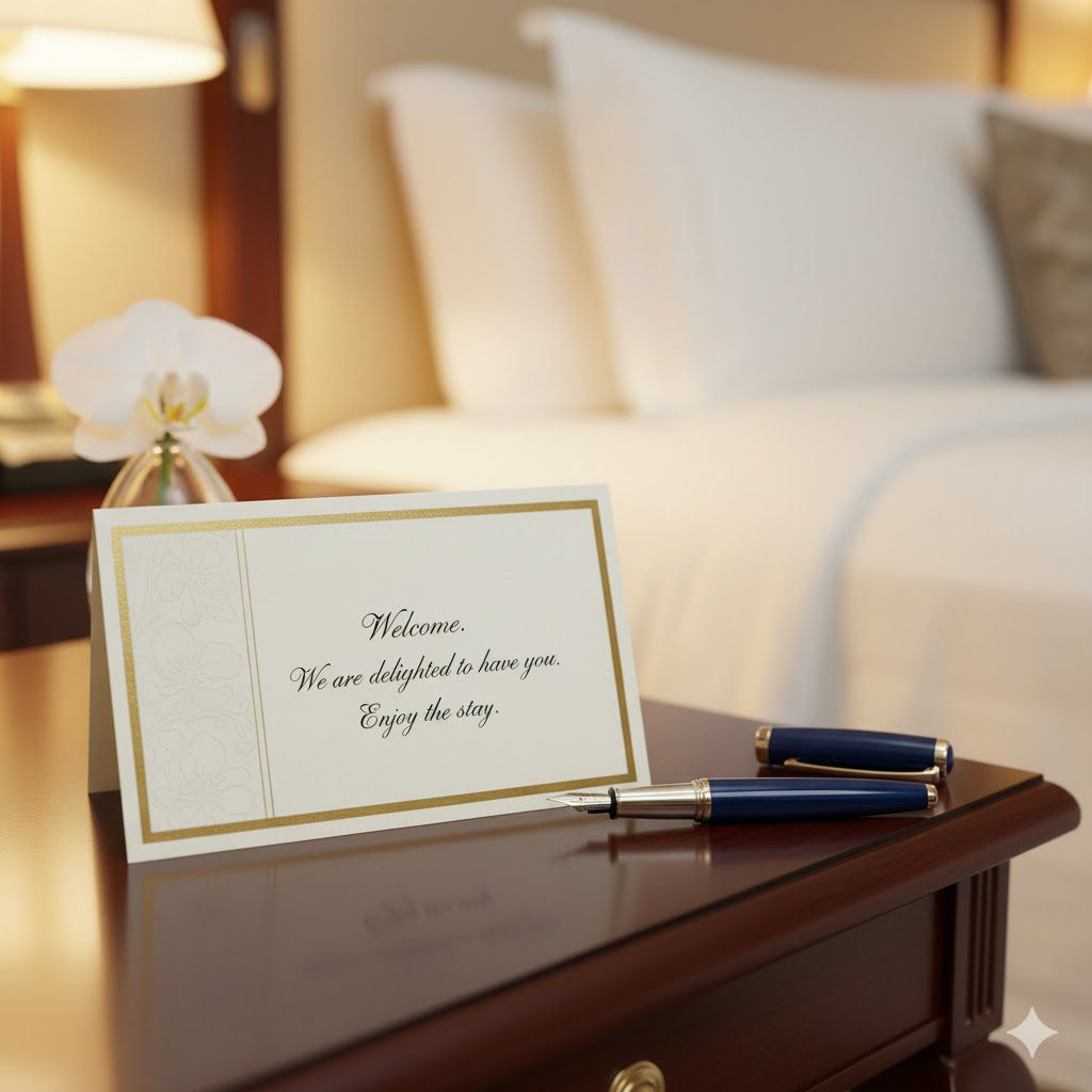 Personalized Welcome Note